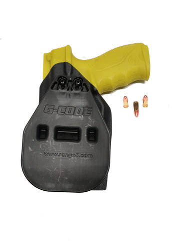 Aggressive Concealment Outside OWB Kydex Paddle Holster Stoeger STR9SC Sub-compact