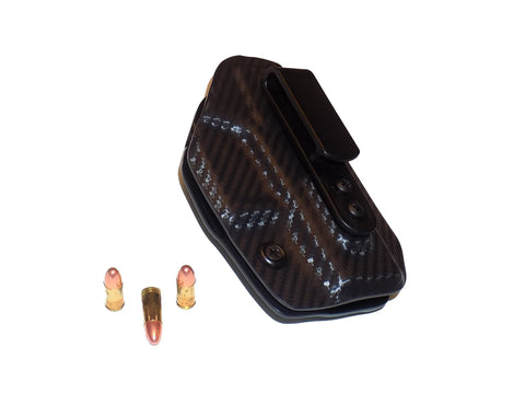 Aggressive Concealment inside Tuckable IWB Kydex Holster Springfield XD 9 3" Subcompact