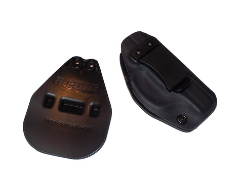 Aggressive Concealment inside/outside Hybrid IWB/OWB Kydex Holster fits Glock 30 ambidextrous