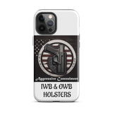 Aggressive Concealment logo Tough Case for iPhone®