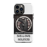 Aggressive Concealment logo Tough Case for iPhone®