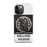 Aggressive Concealment logo Tough Case for iPhone®