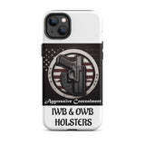 Aggressive Concealment logo Tough Case for iPhone®
