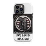Aggressive Concealment logo Tough Case for iPhone®