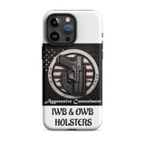 Aggressive Concealment logo Tough Case for iPhone®