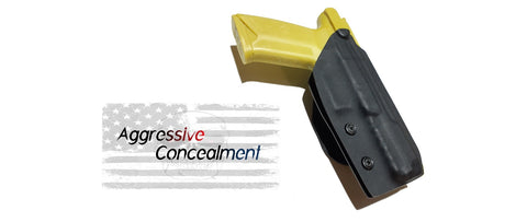 Outside the waistband Kydex Holster fits Ruger 57