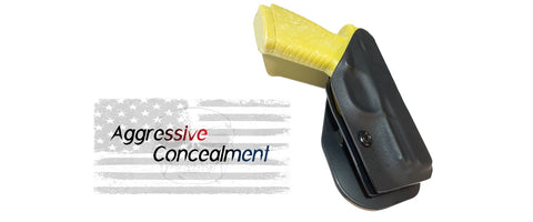 Outside the waistband Kydex Holster fits Bersa BP9CC