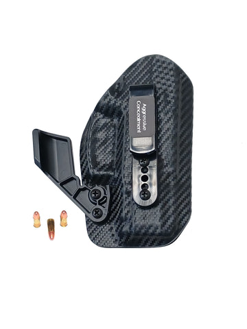 Aggressive Concealment Tuckable Inside IWB Kydex Holster Mossberg MC2c Compact 9mm