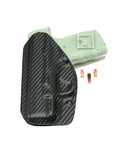 Aggressive Concealment Tuckable IWB Kydex Holster Springfield Hellcat 9mm w/armalaser TR26