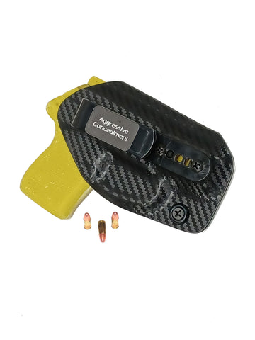 Aggressive Concealment P32IWBLPT Tuckable IWB Kydex Holster Kel-Tec P32/P3AT