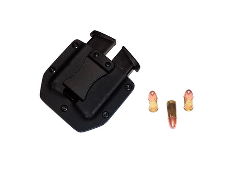 Aggressive Concealment LC9DMP Kydex Double Mag Pouch Ruger LC9/LC9S/EC9S