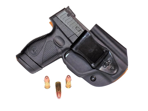 Aggressive Concealment PTIWBLPT Tuckable IWB Kydex Holster Taurus PT709/PT740 slim