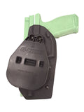 Aggressive Concealment Outside the waistband Kydex Paddle Holster fits Smith & Wesson 5.7 w/TB