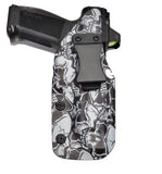 Aggressive Concealment Right Hand Inside carry IWB kydex holster in custom color Graveyard Camo