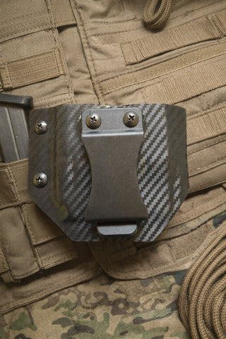 Kydex Double Mag Pouch fits Keltec P32 magazines| Aggressive Concealment