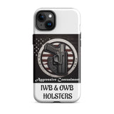 Aggressive Concealment logo Tough Case for iPhone®