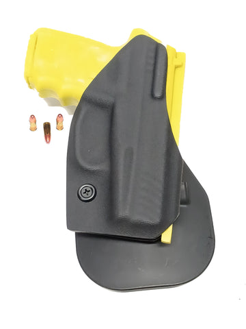 SCCY DVG1 OWB paddle holster with optic cut