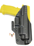 Aggressive Concealment XDMEIWBLPT Tuckable IWB Kydex Holster Springfield XDM Elite 4.5 9/10 mm