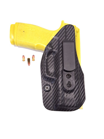Aggressive Concealment inside carry Tuckable IWB Kydex Holster Sig Sauer P365 Xmacro