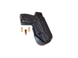 Aggressive Concealment MILL2HIWBLP IWB/OWB Kydex Holster Taurus PT 111/140 Millennium G2 (with rail) ambidextrous