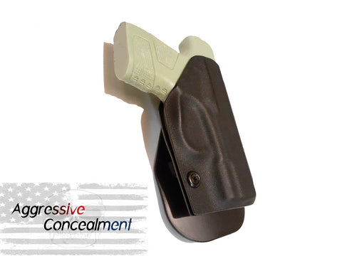 Aggressive Concealment MC1OWB Outside the waistband Kydex Holster fits Mossberg MC1