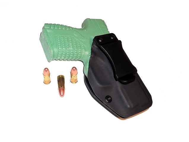 thumbnail image 2 of Custom Kydex Paddle Holster For Springfield XDS – Right Handed, Black, By Shaver Holsters 2 of 6